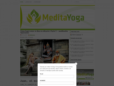 medita-yoga.com snapshot