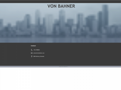 vonbahner.com snapshot