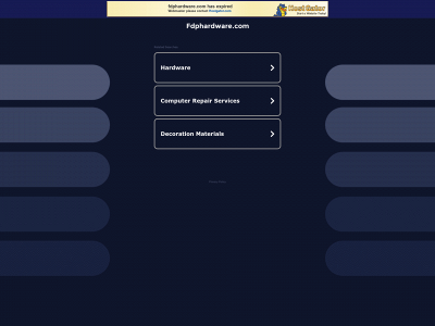fdphardware.com snapshot