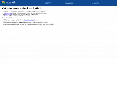 slavikumokykla.lt snapshot