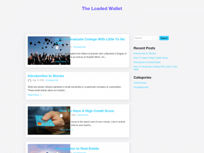 theloadedwallet.com snapshot