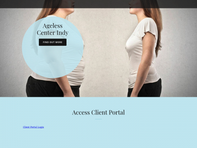 agelesscenterindy.com snapshot