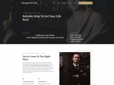 courtorderedtherapyonline.com snapshot