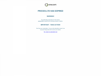 proces.ltd snapshot