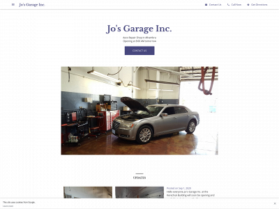 josgarage.com snapshot