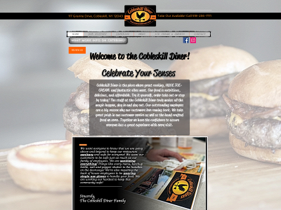 www.thecobleskilldiner.com snapshot