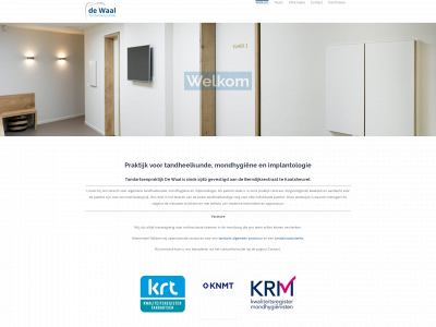 tandartsdewaal.nl snapshot