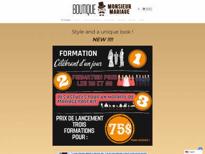 www.monsieurmariage.com snapshot