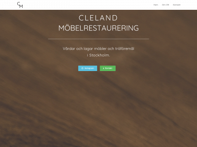clelandmobelrestaurering.se snapshot
