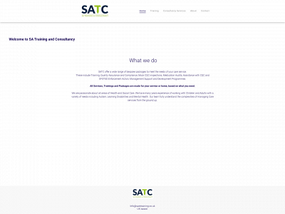 satctraining.co.uk snapshot