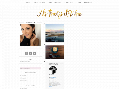 alithegirlwho.com snapshot