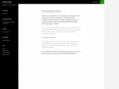 luebke.dk snapshot