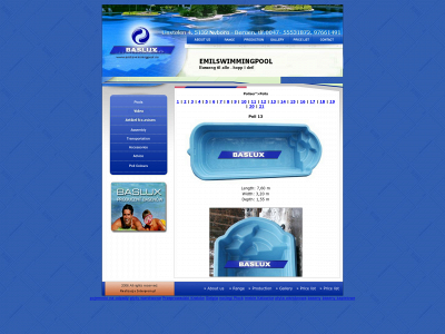 emilswimmingpool.no snapshot