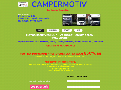campermotiv.be snapshot