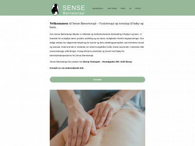 sensebørneterapi.dk snapshot