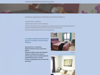 auroraapartmentspuertopollensa.com snapshot