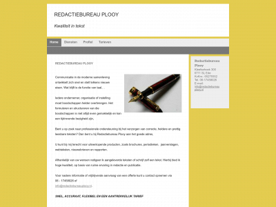 redactiebureauplooy.nl snapshot