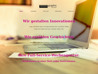 tantum-graphic.de snapshot