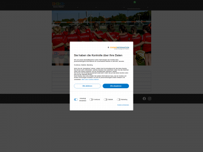 team-faustball.de snapshot