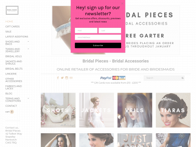 www.bridalpieces.co.uk snapshot