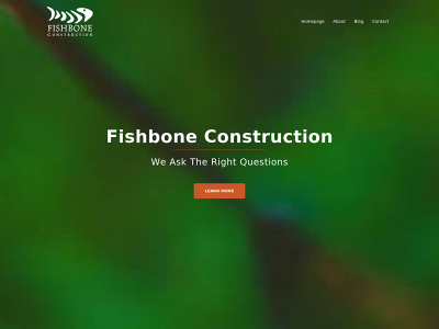 fishboneconstruction.com snapshot