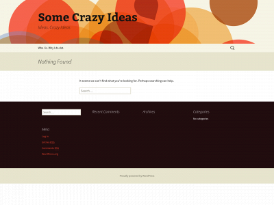 somecrazyideas.com snapshot