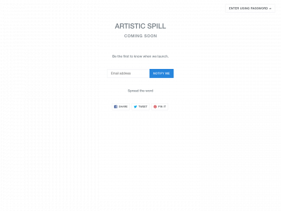 artisticspill.com snapshot