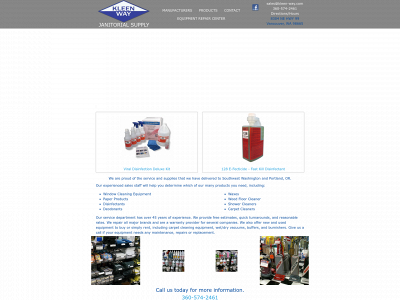 kleen-way.com snapshot