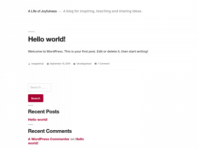 alifeofjoyfulness.com snapshot