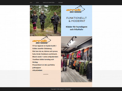 jboutdoor.se snapshot