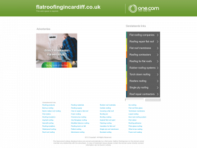 flatroofingincardiff.co.uk snapshot