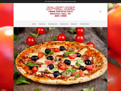 bygeorgefoods.com snapshot