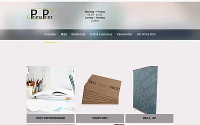 primaprint.dk snapshot