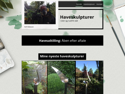 haveskulpturer.dk snapshot