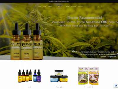 primesunshine.com snapshot