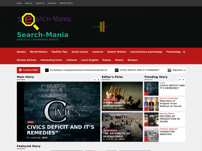 search-mania.com snapshot