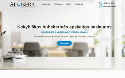 advisera-apskaita.lt snapshot