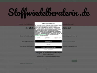 stoffwindelberaterin.de snapshot