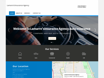 lamarrestrustinsurance.com snapshot