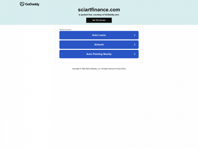 sciartfinance.com snapshot
