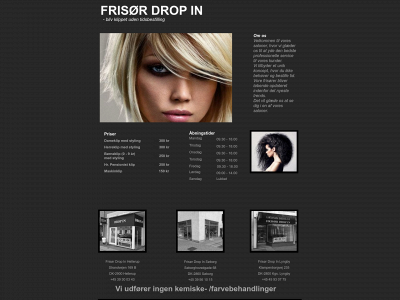 frisordropin.dk snapshot