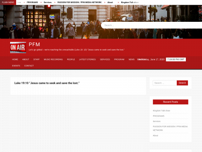 pfmnetwork.com snapshot