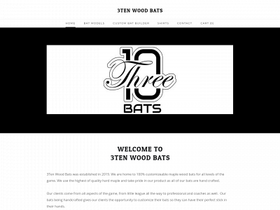 3tenwoodbats.com snapshot