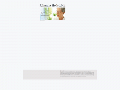 johannahedstrom.com snapshot