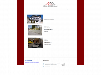 kovaswiss.ch snapshot