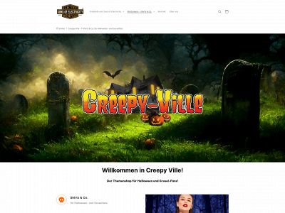 creepy-ville.com snapshot