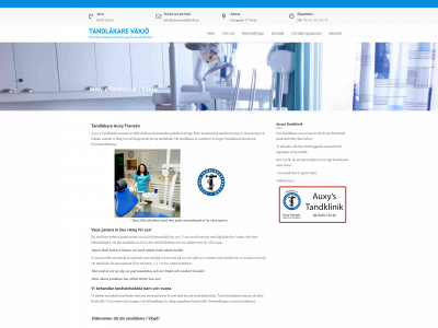 auxystandklinik.se snapshot