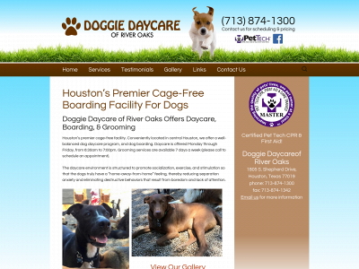 doggiedaycareriveroaks.com snapshot