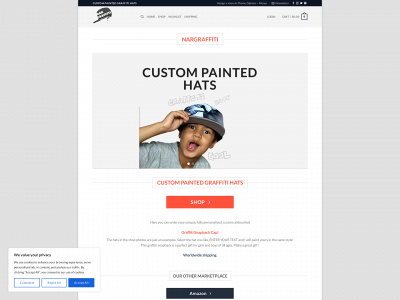 nargraffiti.com snapshot