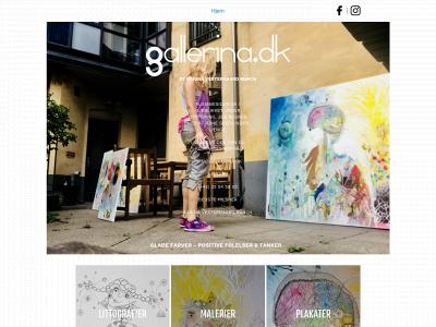 gallerina.dk snapshot
